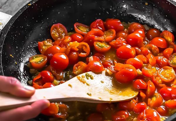 Qovurilgan pomidor