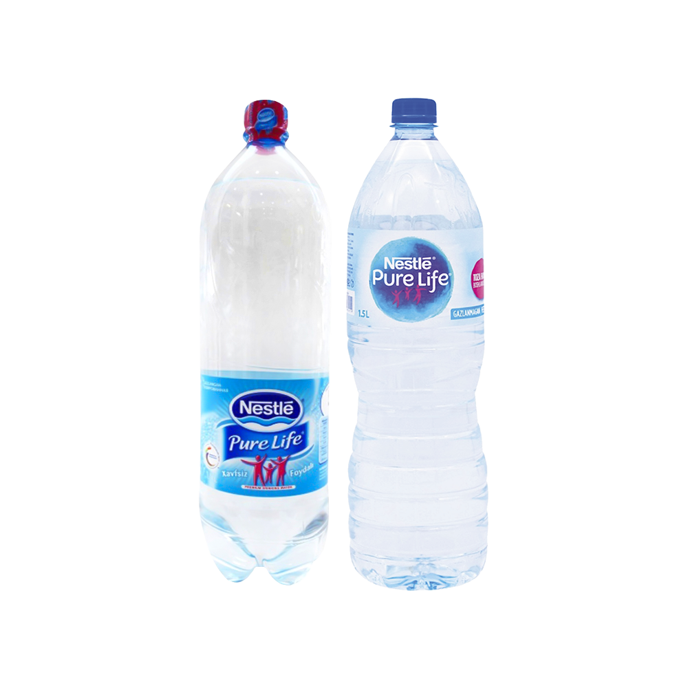 Вода газированная/негазированная Nestle 1,5 л