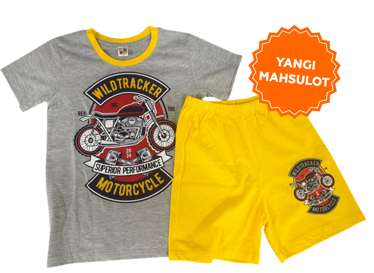 Summer outfit for boys, sizes: 82–134 cm, assorted