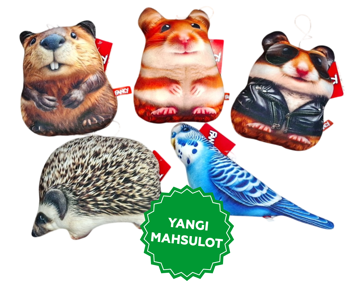 3D printli yumshoq o‘yinchoq / Turli xil