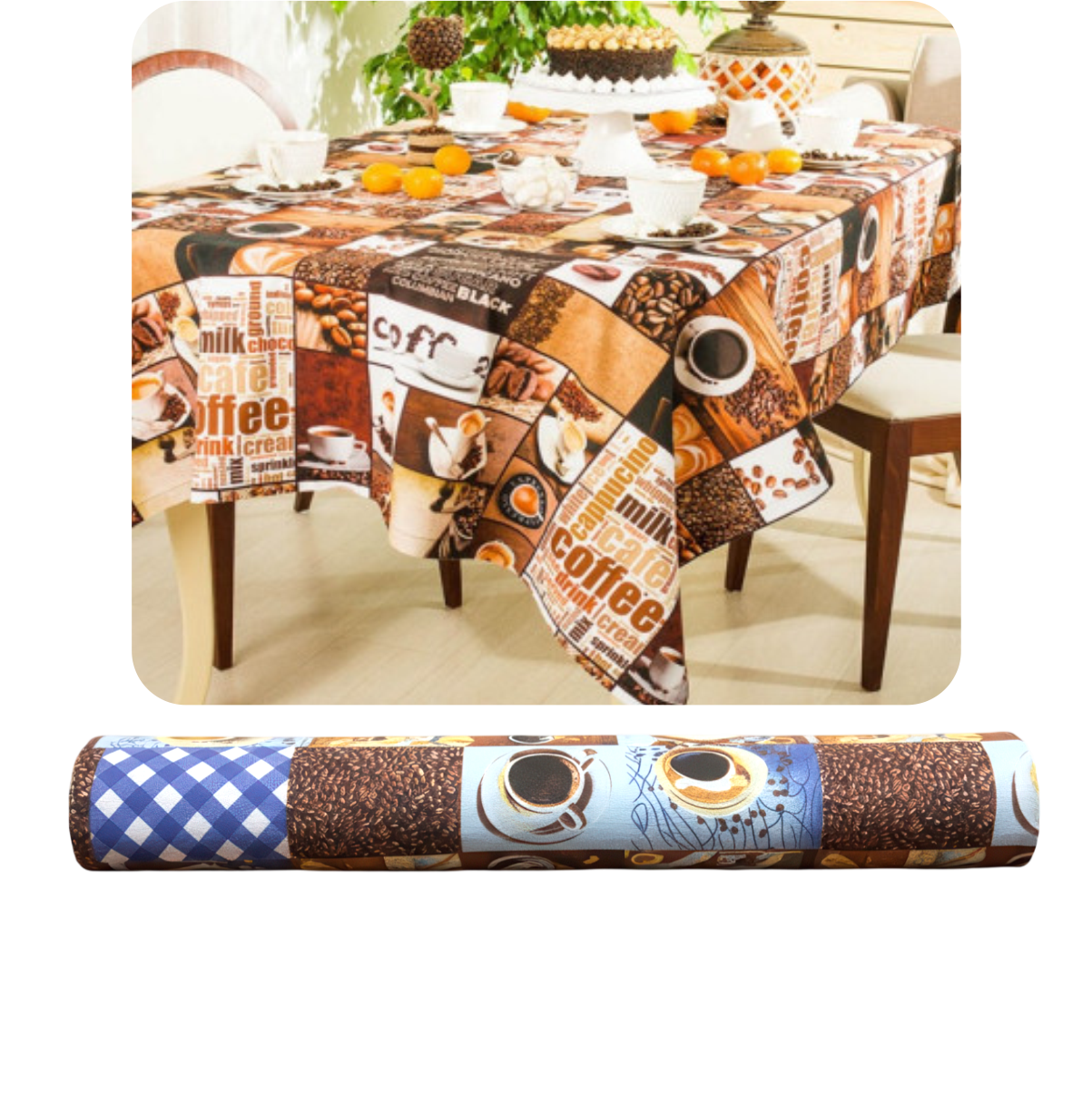 Скатерть на стол 130×155 см