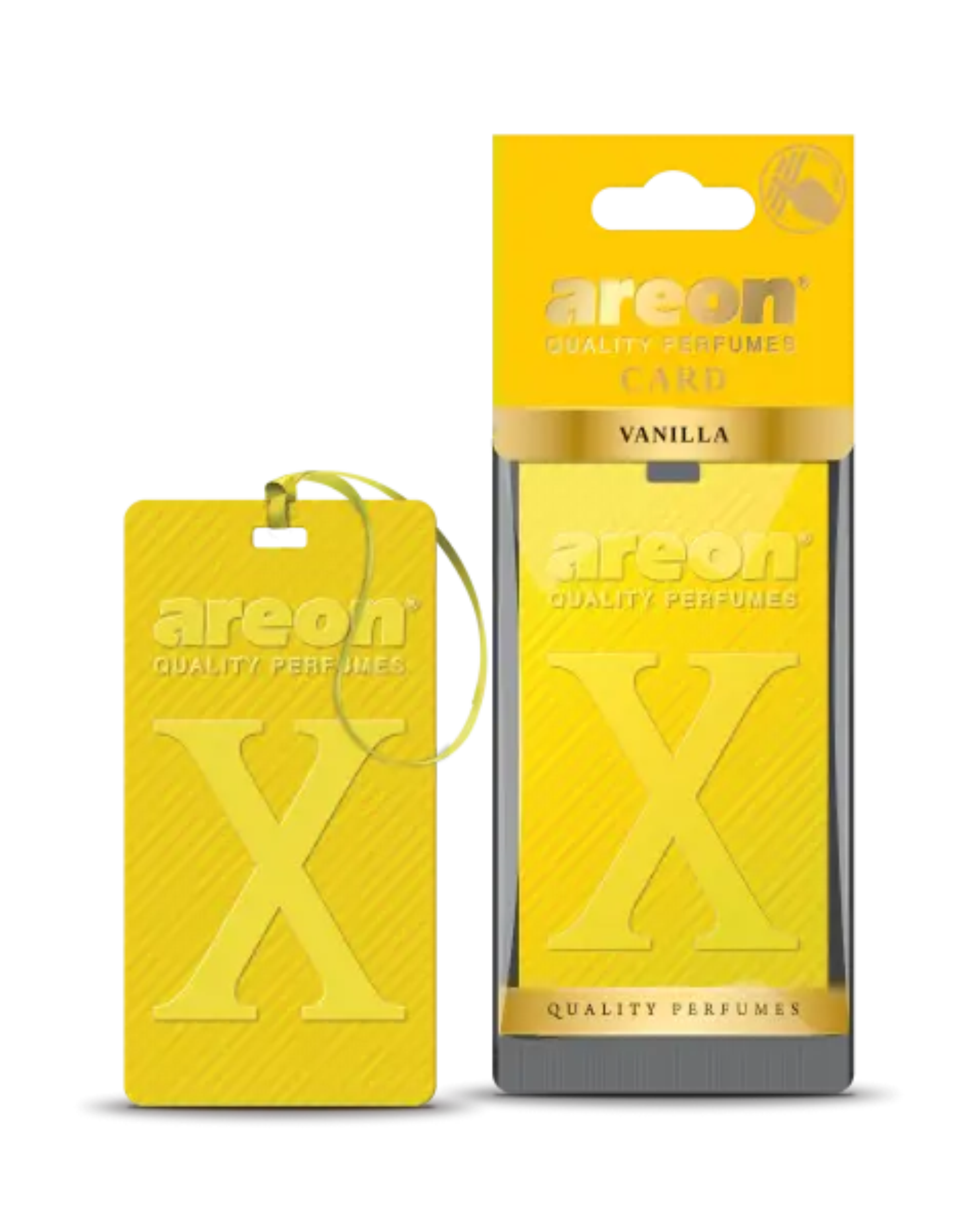 Автомобильный освежитель воздуха Areon X Card подвесной в ассортименте