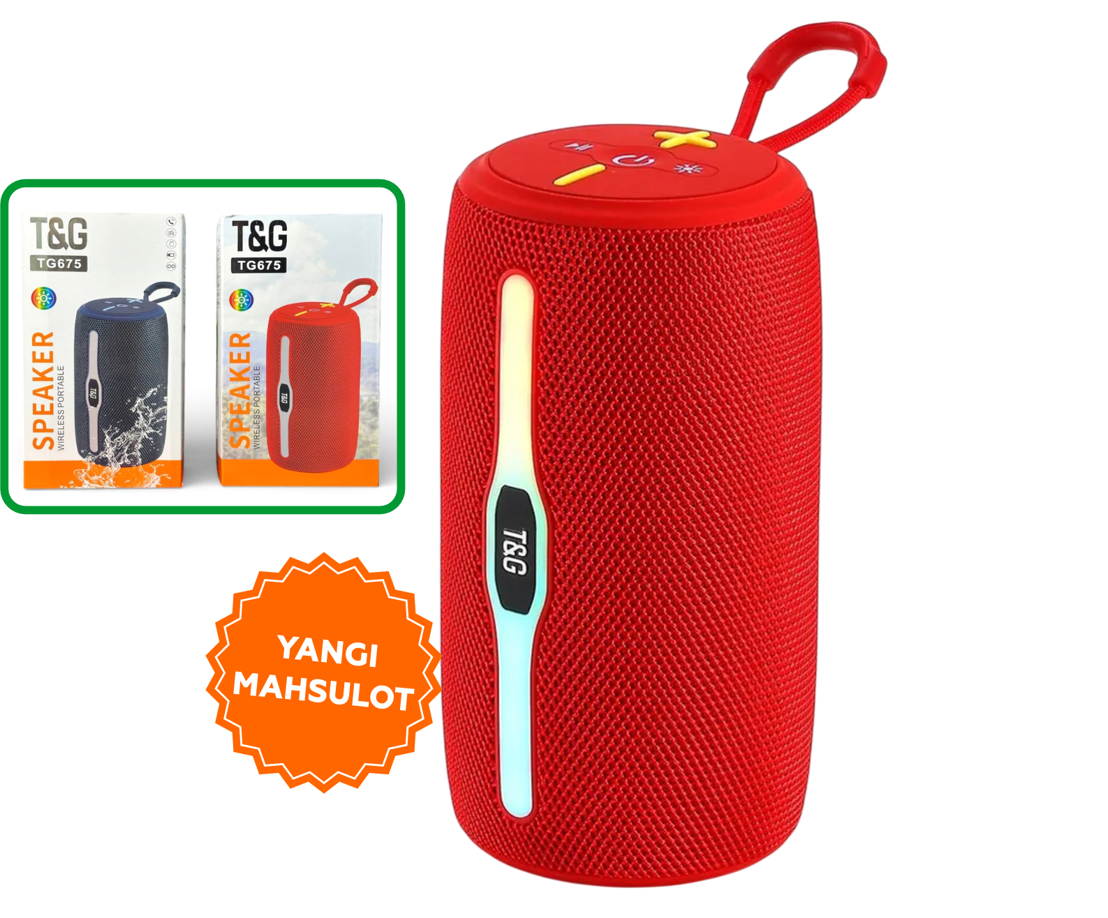 Simsiz kolonka  G675 USB zaryadkada
