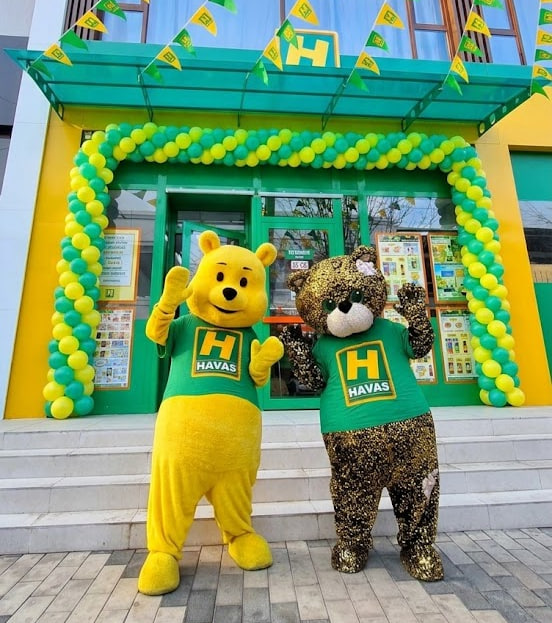 352, 353, 354, 355 va 356 Havas diskaunterlari ochilishi